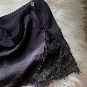 Free People Silk Pajama Shorts